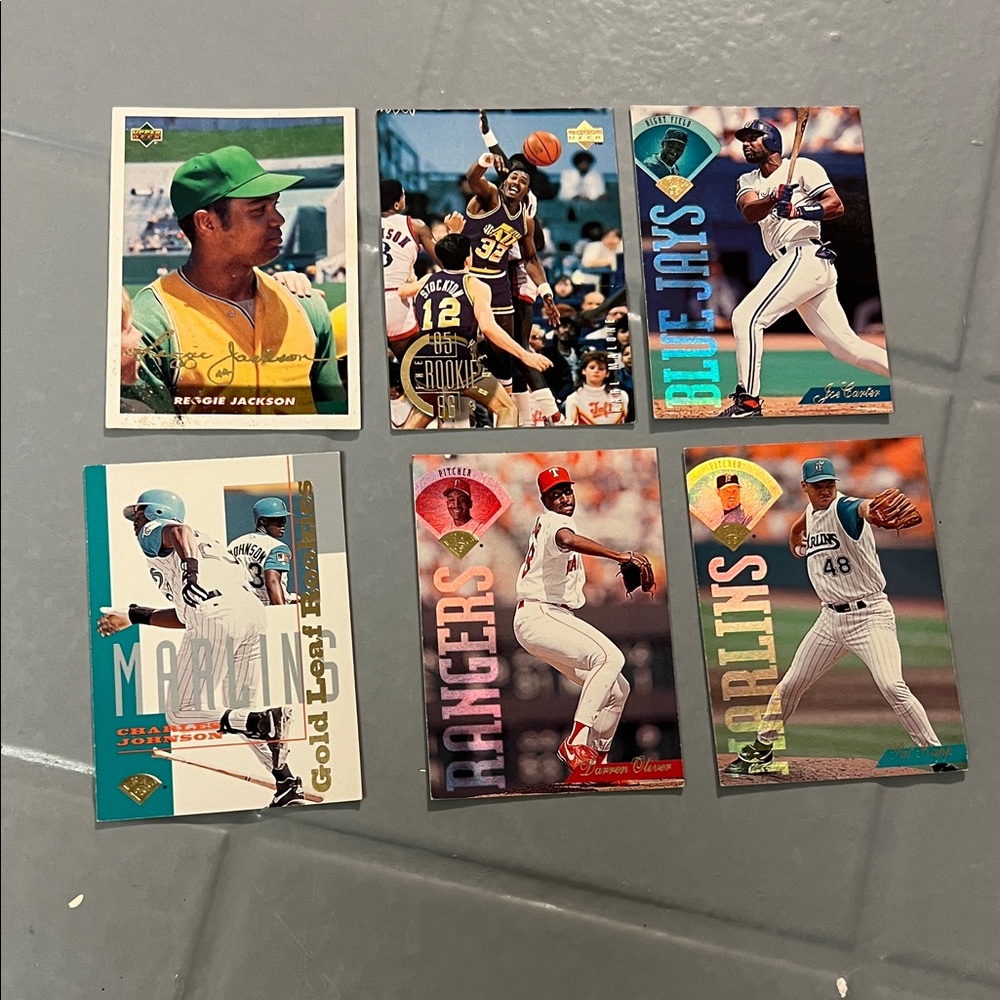🔥VINTAGE 1995 UPPER DECK SPORTS CARDS BUNDLE!!!